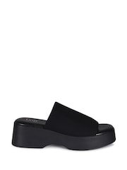 Chanclas con plataforma y tira elástica delantera Leela de Linzi - Imagen 2 de 4