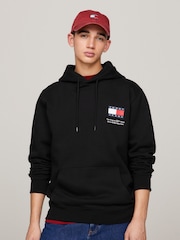 Tommy Jeans White Regular Classic Logo Sweatshirt - Image 1 of 9