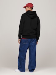 Tommy Jeans White Regular Classic Logo Sweatshirt - Image 2 of 9