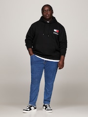 Tommy Jeans White Regular Classic Logo Sweatshirt - Image 5 of 9