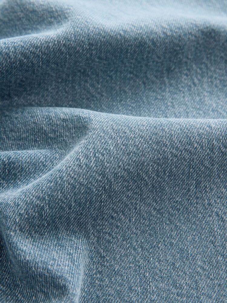 Mid Blue Hourglass Baggy Wide leg Jeans - Image 7 of 7