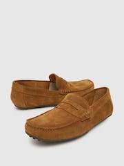 Schuh Russel Suede Driver Shoes - Image 3 of 4