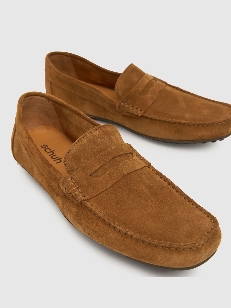 Schuh Russel Suede Driver Shoes - Image 4 of 4