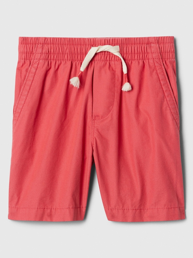 Gap Red Poplin Pull On Baby Shorts (Newborn-5yrs) - Image 1 of 1