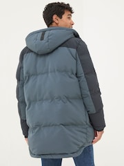 FatFace Banff Dark Blue Ultimate Coat - Image 2 of 7