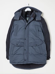 FatFace Banff Dark Blue Ultimate Coat - Image 7 of 7