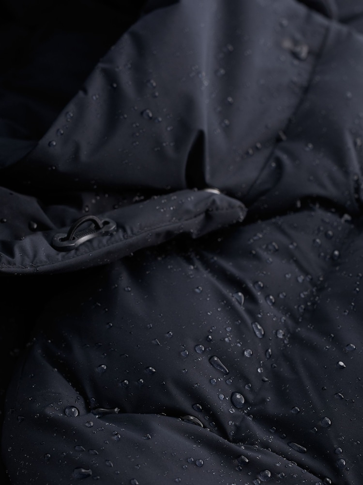 Seasalt Cornwall Ink Black Petite Holywell Bay Waterproof Coat - Image 11 of 11