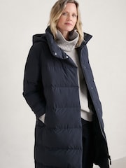 Seasalt Cornwall Ink Black Petite Holywell Bay Waterproof Coat - Image 4 of 11