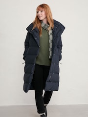 Seasalt Cornwall Ink Black Petite Holywell Bay Waterproof Coat - Image 5 of 11