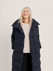 Seasalt Cornwall Ink Black Petite Holywell Bay Waterproof Coat - Image 6 of 11
