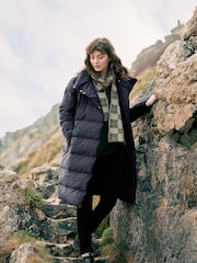 Seasalt Cornwall Ink Black Petite Holywell Bay Waterproof Coat - Image 7 of 11
