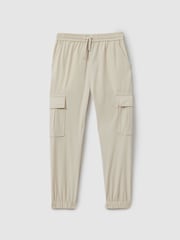 Pantalones cargo técnicos con cordón ajustable y puños Lucian de Reiss - Imagen 2 de 4