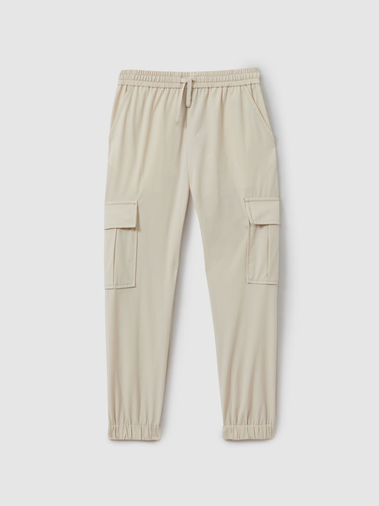 Pantalones cargo técnicos con cordón ajustable y puños Lucian de Reiss - Imagen 2 de 4