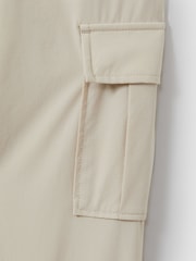 Pantalones cargo técnicos con cordón ajustable y puños Lucian de Reiss - Imagen 4 de 4