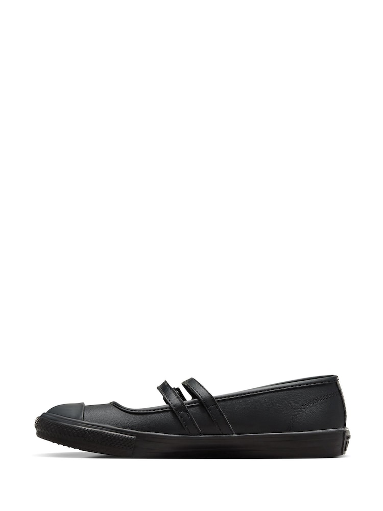 Converse Black Chuck Taylor All Star Dainty Mary Jane Trainers - Image 2 of 11