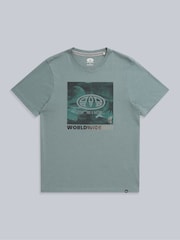 Animal Green Mens Jacob Organic T-Shirt - Image 5 of 9