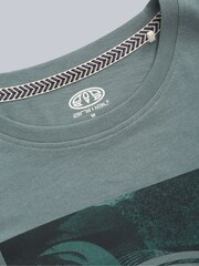 Animal Green Mens Jacob Organic T-Shirt - Image 7 of 9