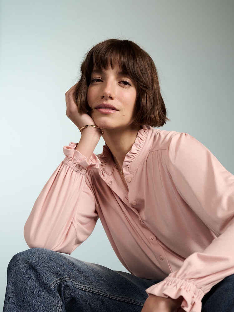 Baukjen Pink Sima Blouse with Lenzing™ Ecovero™ - Image 4 of 4