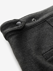 Grey Premium Ponte Barrel Leg Trousers With Wool - Image 7 of 9