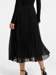 Forever New Black Hailee Pleated Skirt - Image 4 of 5