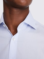 MOSS LIGHT BLUE Tailored Stretch Shirt - Image 2 of 4