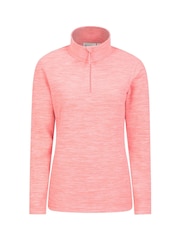 Mountain Warehouse Pink Womens Snowdon Melange Fleece - Image 1 of 5