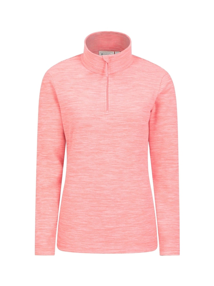 Mountain Warehouse Pink Womens Snowdon Melange Fleece - Image 1 of 5