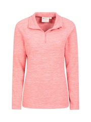 Mountain Warehouse Pink Womens Snowdon Melange Fleece - Image 4 of 5