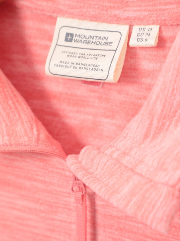 Mountain Warehouse Pink Womens Snowdon Melange Fleece - Image 5 of 5