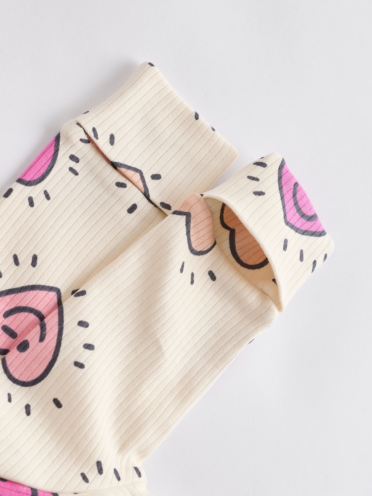 Rosafarbenes Happy Heart - Baby-Schlafanzüge mit 2-Wege-Reißverschluss und Floral-Print aus 100 % Baumwolle im 3er-Pack (0 Monate bis 2 Jahre) - Bild 11 von 11 Rosafarbenes Happy Heart - Baby-Schlafanzüge mit 2-Wege-Reißverschluss und Floral-Print aus 100 % Baumwolle im 3er-Pack (0 Monate bis 2 Jahre) - Bild 11 von 11