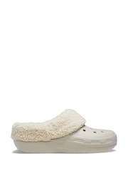 Crocs Cream Classic Blitzen IV Slippers - Image 1 of 6
