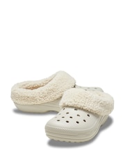 Crocs Cream Classic Blitzen IV Slippers - Image 4 of 6