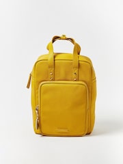 Oliver Bonas Yellow Mami Laptop Backpack - Image 2 of 8