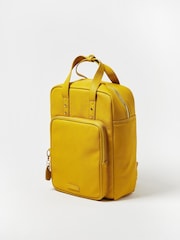 Oliver Bonas Yellow Mami Laptop Backpack - Image 3 of 8