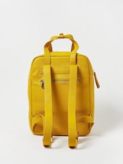 Oliver Bonas Yellow Mami Laptop Backpack - Image 4 of 8