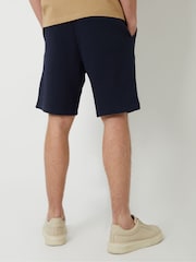 Threadbare Navy Waffle Texture Sweat Shorts - Image 2 of 4