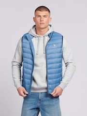 U.S. Polo Assn. Blue Sky Mens Bound Quilted Gilet - Image 5 of 8