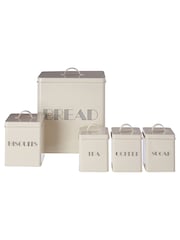 Maison by Premier 5 Piece Cream Easton Storage Set - Image 2 of 5