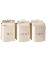 Maison by Premier 5 Piece Cream Easton Storage Set - Image 5 of 5