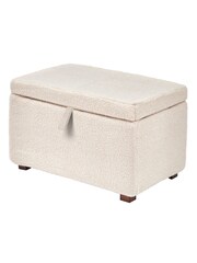 Gaia Baby Biscuit Serena Nursing Rocking Chair with Walnut Legs and Footstool - Image 2 of 6