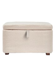 Gaia Baby Biscuit Serena Nursing Rocking Chair with Walnut Legs and Footstool - Image 3 of 6