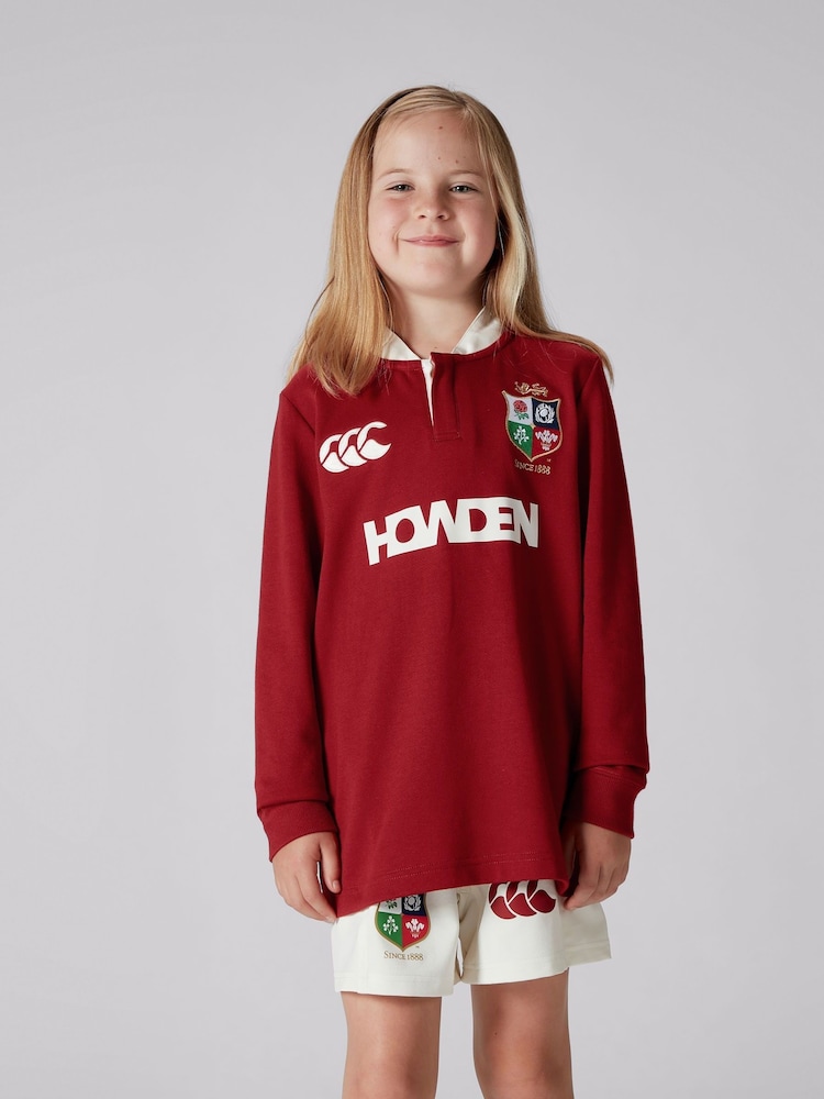 Canterbury Red British & Irish Lions Rugby Classic Long Sleeve Jersey - Image 1 of 9