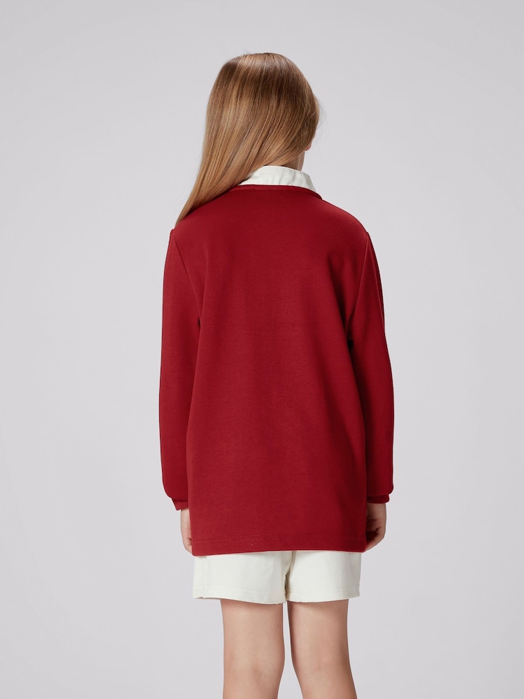 Canterbury Red British & Irish Lions Rugby Classic Long Sleeve Jersey - Image 2 of 9