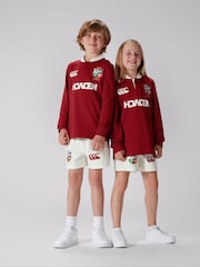 Canterbury Red British & Irish Lions Rugby Classic Long Sleeve Jersey - Image 4 of 9