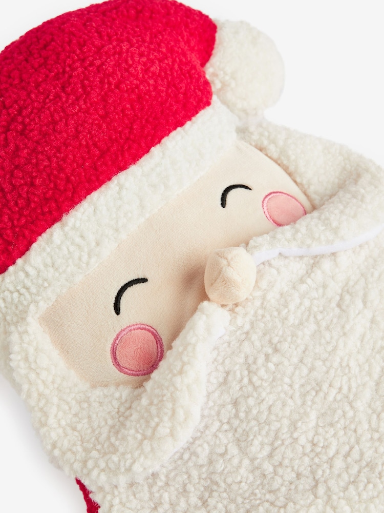 Santa Musical Light Up Christmas Cushion - Image 5 of 5