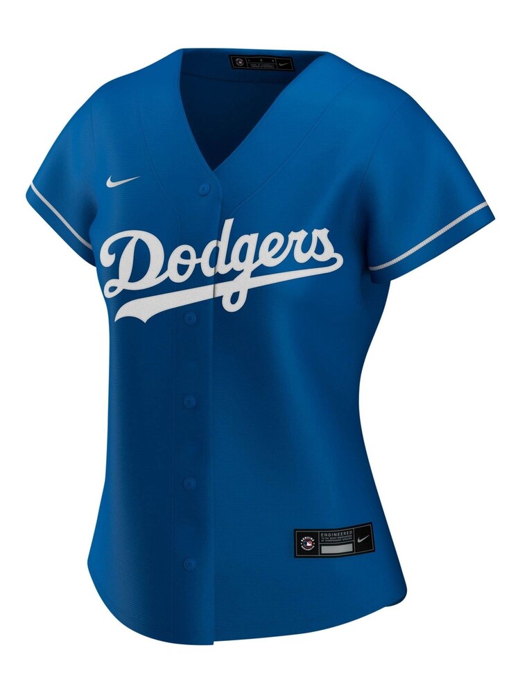 Nike Blue Los Angeles Dodgers Nike Official Replica Alternate Jersey Womens - Image 2 of 2