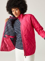 Regatta Pink Courcelle Quilted Jacket - Image 4 of 9