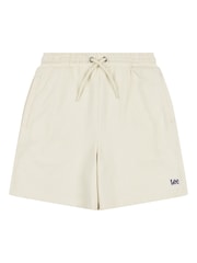 Lee White Boys 100% Cotton Badge Shorts - Image 6 of 8