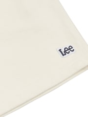 Lee White Boys 100% Cotton Badge Shorts - Image 8 of 8