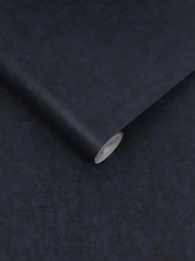 Graham & Brown Blue Organdy Silk Wallpaper Sample - Image 3 of 3